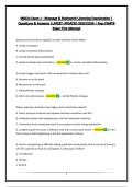 MBLEx Exam 1 - Massage & Bodywork Licensing Examination &vert; Questions & Answers &vert;LATEST UPDATED 2025&sol;2026 &vert; Pass FSMTB Exam First Attempt