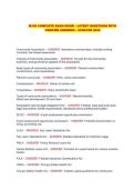 M100 COMPLETE EXAM GUIDE - LATEST QUESTIONS WITH VERIFIED ANSWERS - UPDATED 2026