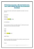 NYC Electrician License Exam - NEC Actual Questions & Answers &vert; LATEST UPDATED 2025&sol;2026 &vert; Pass Licensing Exam First Attempt