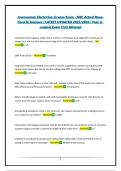 Journeyman Electrician License Exam - NEC Actual Questions & Answers &vert; LATEST UPDATED 2025&sol;2026 &vert; Pass Licensing Exam First Attempt