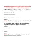 NSG 3050&colon; Transition to Baccalaureate Nursing Exam 1 Questions with  Detailed Verified Answers with Explanation&vert; Latest Version 