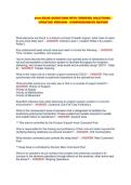 M100 EXAM QUESTIONS WITH VERIFIED SOLUTIONS - UPDATED VERSION - COMPREHENSIVE REVIEW