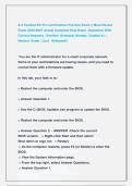 A&period;3 TestOut PC Pro Certification Practice Exam &vert;&vert; Most Recent  Exam 2026-2027 Actual Complete Real Exam  Questions With  Correct Answers  &lpar;Verified  Answers&rpar; Already  Graded A&plus; &vert;  Newest  Exam &vert; Just   Released&excl;&excl;