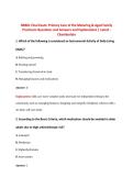 NR601 Final Exam&colon; Primary Care of the Maturing & Aged Family  Practicum Questions and Answers and Explanations &vert; Latest -  Chamberlain 