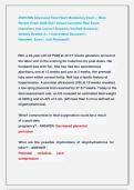 AWHONN Advanced Fetal Heart Monitoring Exam &vert;&vert; Most  Recent Exam 2026-2027 Actual Complete Real Exam   Questions And Correct Answers &lpar;Verified Answers&rpar;                     Already Graded A&plus; &vert; Guaranteed Success&excl;&excl; &vert;                             Newwest  Exa