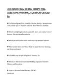 LOG BOLC EXAM 1 EXAM SCRIPT 2026 QUESTIONS WITH FULL SOLUTION GRADED A&plus;