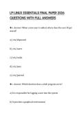 LPI LINUX ESSENTIALS FINAL PAPER 2026 QUESTIONS WITH FULL ANSWERS