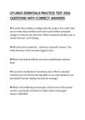 LPI LINUX ESSENTIALS PRACTICE TEST 2026 QUESTIONS WITH CORRECT ANSWERS