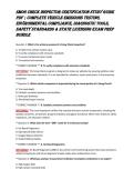 Smog Check Inspector Certification Study Guide PDF &vert; Complete Vehicle Emissions Testing&comma; Environmental Compliance&comma; Diagnostic Tools&comma; Safety Standards & State Licensing Exam Prep Bundle