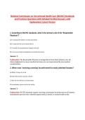 National Commission on Correctional Health Care &lpar;NCCHC&rpar; Standards  and Practices Questions with Detailed Verified Answers with  Explanation&vert; Latest Version 