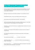 TX Class C Wastewater Treatment License Exam Test Questions Best Graded to Score A&plus;