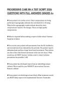 PROGRESSIVE CARE RN A TEST SCRIPT 2026 QUESTIONS WITH FULL ANSWERS GRADED A&plus;