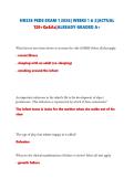 NR328 PEDS EXAM 1 2026&vert; WEEKS 1 & 2&vert;ACTUAL 120&plus;Qs&As&vert;ALREADY GRADED A&plus;