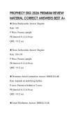 PROPHECY EKG 2026 PREMIUM REVIEW MATERIAL CORRECT ANSWERS BEST A&plus;