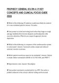 PROPHECY GENERAL ICU RN A V1 KEY CONCEPTS AND CLINICAL FOCUS GUIDE 2026
