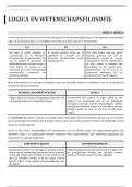 VOLLEDIGE samenvatting van de cursus van Logica- en wetenschapsfilosofie gedoceerd door B&period; Van Kerkhove &lpar;geslaagd in 1ste zit&rpar;