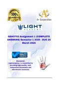 GGH3702 Assignment 1 &lpar;COMPLETE ANSWERS&rpar; Semester 1 2026 - DUE 26 March 2026&semi;100&percnt; trusted &comma;comprehensive and complete reliable solution with clear explanation&period; 