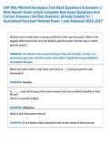 CAP Billy Mitchell Aerospace Test Bank Questions & Answers &vert;&vert;  Most Recent Exam Actual Complete Real Exam Questions And  Correct Answers &lpar;Verified Answers&rpar; Already Graded A&plus; &vert;  Guaranteed Success&excl;&excl; Newest Exam &vert; Just Released 2026-2027 