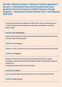 CAP Billy Mitchell Aerospace Milestone Test Bank Questions &  Answers &vert;&vert; Most Recent Exam Actual Complete Real Exam  Questions And Correct Answers &lpar;Verified Answers&rpar; Already  Graded A&plus; &vert; Guaranteed Success&excl;&excl; Newest Exam &vert; Just Released  2026-2027