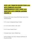 NYPD 2ND TRIMESTER REVIEW EXAM 2023 WITH COMPLETE SOLUTION CERTIFICATION TEST SCRIPT 2026 FULL QUESTIONS AND SOLUTIONS GRADED A&plus;