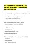 MIE 201 MAKANUI ASSESSMENT FIVE ACTUAL SCRIPT 2026 FULL ANSWERS GUARANTEED PASS