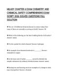 MILADY CHAPTER 6 EXAM CHEMISTRY AND CHEMICAL SAFETY COMPREHENSIVE EXAM SCRIPT 2026 SOLVED QUESTIONS FULL SOLUTION