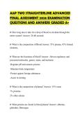 A&P TWO STRAIGHTERLINE ADVANCED FINAL ASSESSMENT 2026 EXAMINATION QUESTIONS AN