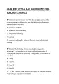 MNG 4801 VIEW AHEAD ASSESSMENT 2026 BUNDLED MATERIALS