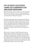 PSYC 140 MODULE 4 EXAM PORTAGE LEARNING 2026 COMPREHENSIVE STUDY GUIDE SOLVED QUESTION BANK