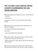 PSYC 515 WEEK 4 QUIZ SCIENTIFIC WRITING CONCEPTS COMPREHENSIVE TEST 2026 SOLVED QUESTIONS