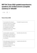 RRT TMC Exam 2026 update&vert;comprehensive questions and verified answers &lpar;complete solutions&rpar; A&plus; GRADE&excl;&excl;