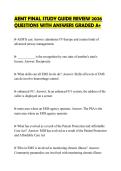 AEMT FINAL STUDY GUIDE REVIEW 2026 QUESTIONS WITH ANSWERS GRADED A&plus;
