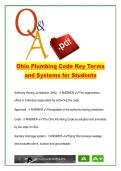 Ohio Plumbing Code Key Terms and Systems &ndash; Plumbing Definitions and System Components Study Guide