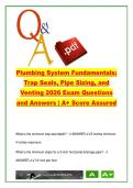 PLUMBING  EXAM COMPLETE PACKAGE DEAL