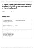 PHTLS 10th Edition Exam Newest 2026 Complete Questions &vert; With 100&percnt; Correct Answers graded A&plus; Guaranteed Success&excl;&excl;
