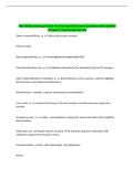 Nan Mckay Housing Choice Voucher Specialist Exam Questions with Verified  Answers