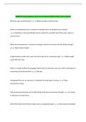NASM GFI Exam Questions with Correct Answers 100&percnt; Verified
