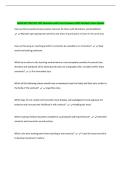 NASM GFI PRACTICE TEST Questions with Correct Answers 100&percnt; Verified