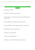 National Electrical Code &lpar;NEC&rpar; NFPA 70 Exam Questions with Correct Answers 100&percnt; Verified 
