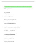 NEC NFPA 70 &lpar;Chapters&rpar; Exam Questions with Correct Answers 100&percnt; Verified