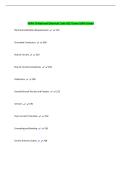 NFPA 70 National Electrical Code 2017 Exam 100&percnt; Solved 