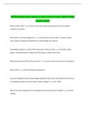 NFPA70 Study Guide&vert; Questions with Correct Answers 100&percnt; Verified 