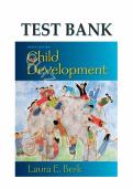 Test bank for Child Development Plus NEW MyLab Human Development with eText with test questions and answers graded A&plus;