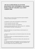 API 510 CLOSED BOOK EXAM WITH  QUESTIONS AND ANSWERS&vert;&vert; GUARANTEED  PASS&vert;&vert; ALREADY GRADED A&plus;&vert;&vert; LATEST  VERSION 2026 
