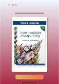 Test Bank for Intermediate Accounting 7th Edition Spiceland Sepe Nelson Complete Chapter Questions Latest Edition