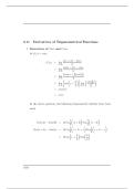 solutions to derivatives of trigonometrical functions questions guide
