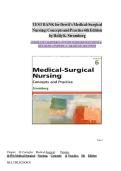 Test bank for medical surgical nursing 6th edition by stromberg Chapter 1- 49
