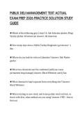 PUBLIX DELI MANAGEMENT TEST ACTUAL EXAM PREP 2026 PRACTICE SOLUTION STUDY GUIDE