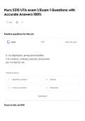 Nurs 5315 UTA exam 1&sol;Exam 1 Questions with Accurate Answers 100&percnt;