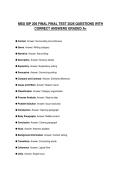 MSU ISP 205 FINAL FINAL TEST 2026 QUESTIONS WITH CORRECT ANSWERS GRADED A&plus;